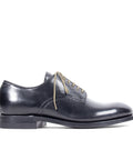Navvy Cut Shoe - Nero Kangaroo - VIBERG