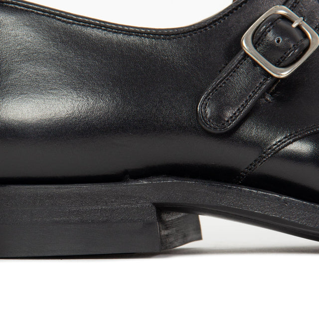 Regent Shoe - Black Vocalou Calf - VIBERG