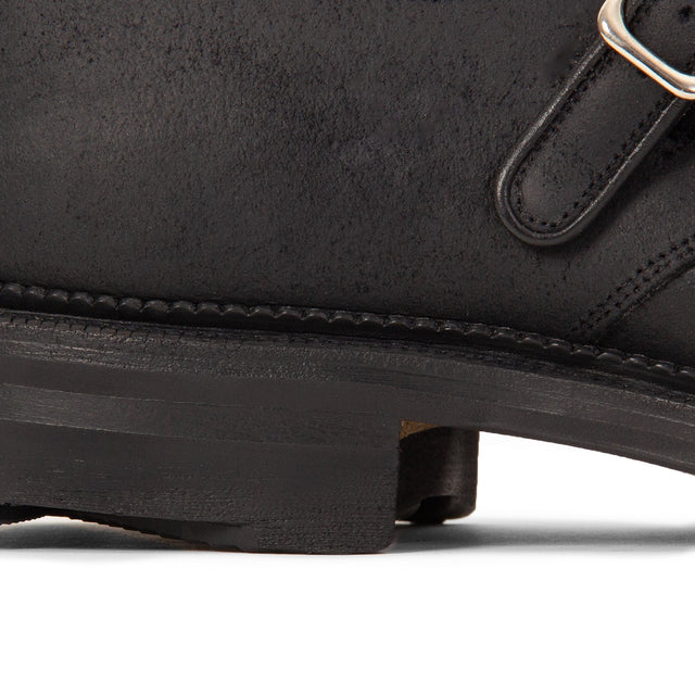 Regent Shoe - Black Waxy Commander - VIBERG