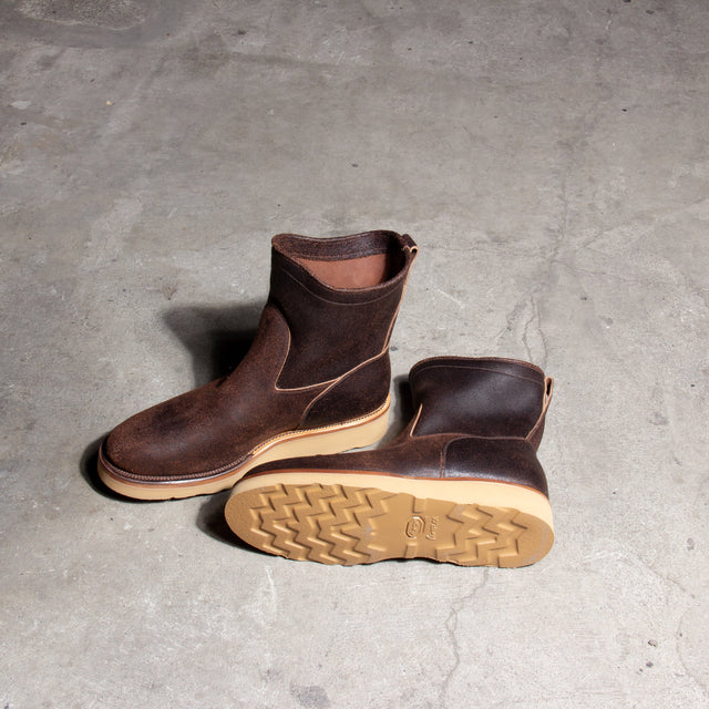 Roper - Washed Brown Waxed Flesh - VIBERG
