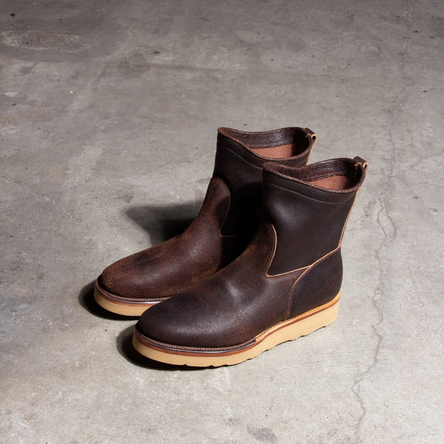 Roper - Washed Brown Waxed Flesh - VIBERG
