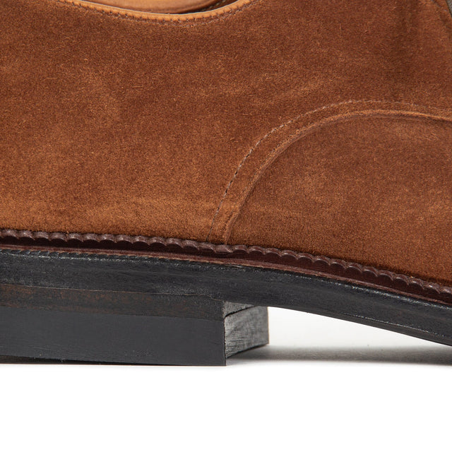 Savoy - Chestnut Janus Calf Suede - VIBERG