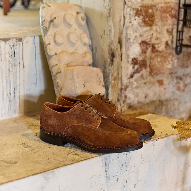 Savoy - Chestnut Janus Calf Suede - VIBERG