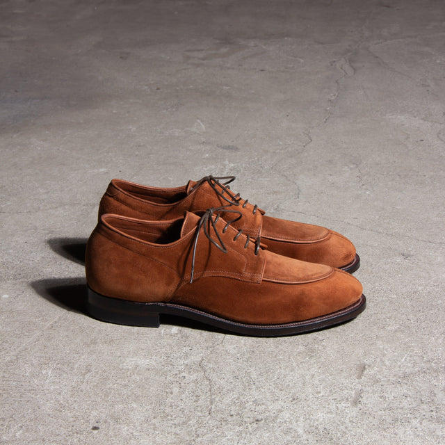 Savoy - Polo Brown Janus Calf Suede - VIBERG