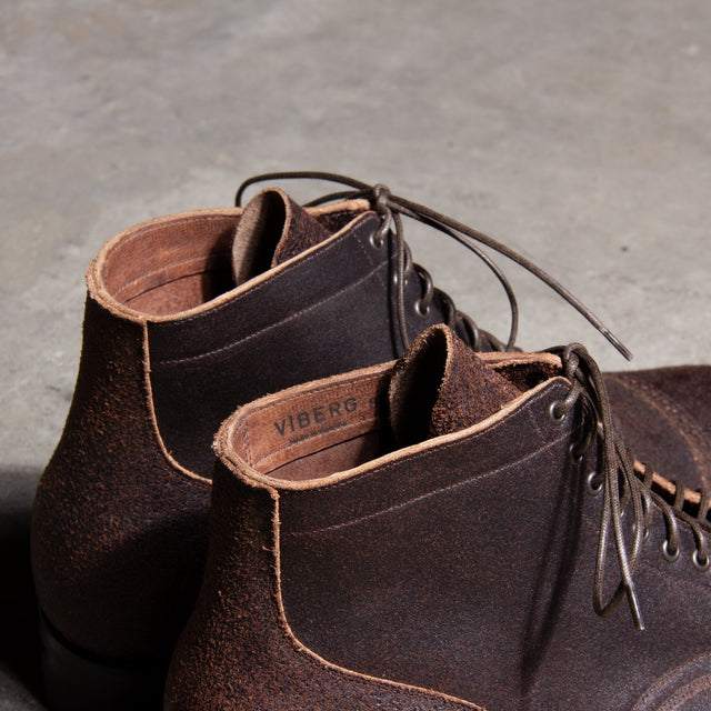 Service Boot® 2030 BCT - Washed Brown Waxed Flesh - VIBERG