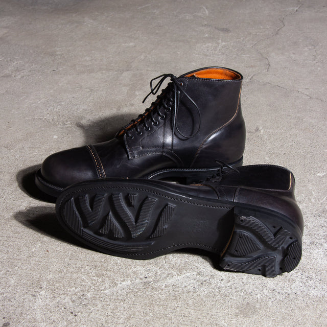 Service Boot® BCT - Black Teacore Vacchetta Lucida - VIBERG