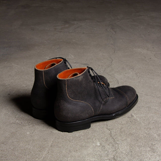 Service Boot® BCT - Black Washed Waxed Flesh - VIBERG