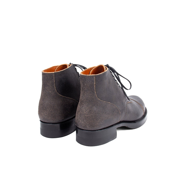 Service Boot® DCT - Black Washed Waxed Flesh - VIBERG