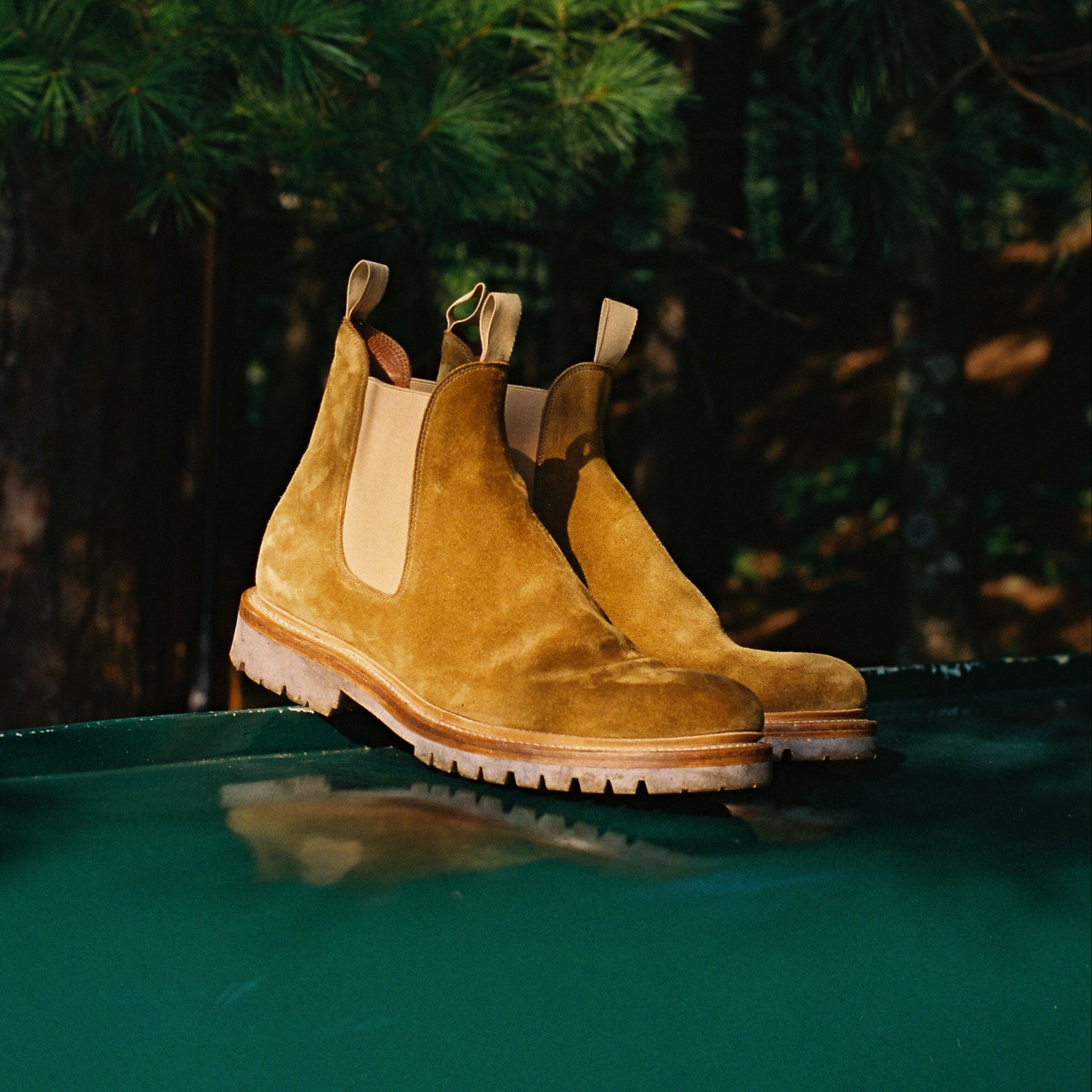 メンズ 定価12万 VIBERG Chelsea ブーツ uk9