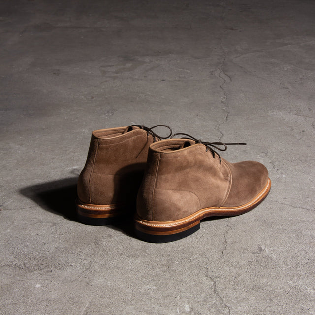 Uplands - Bison Janus Calf Suede - VIBERG
