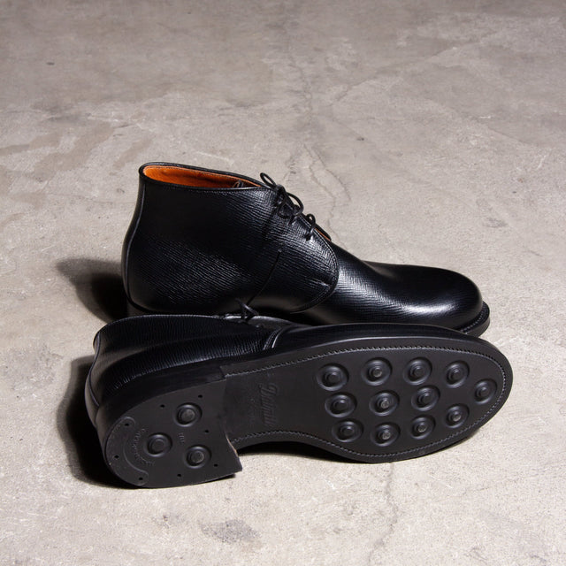 Uplands - Black Alcazar Calf - VIBERG