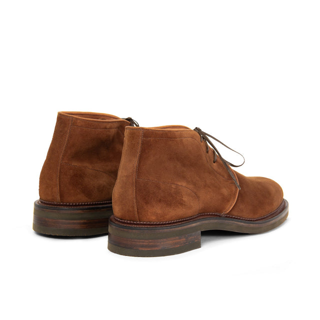 Uplands - Chestnut Janus Calf Suede - VIBERG