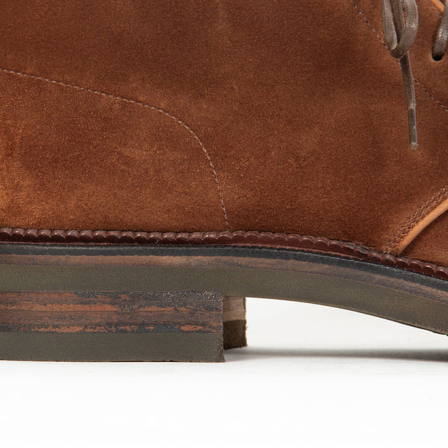 Uplands - Chestnut Janus Calf Suede - VIBERG