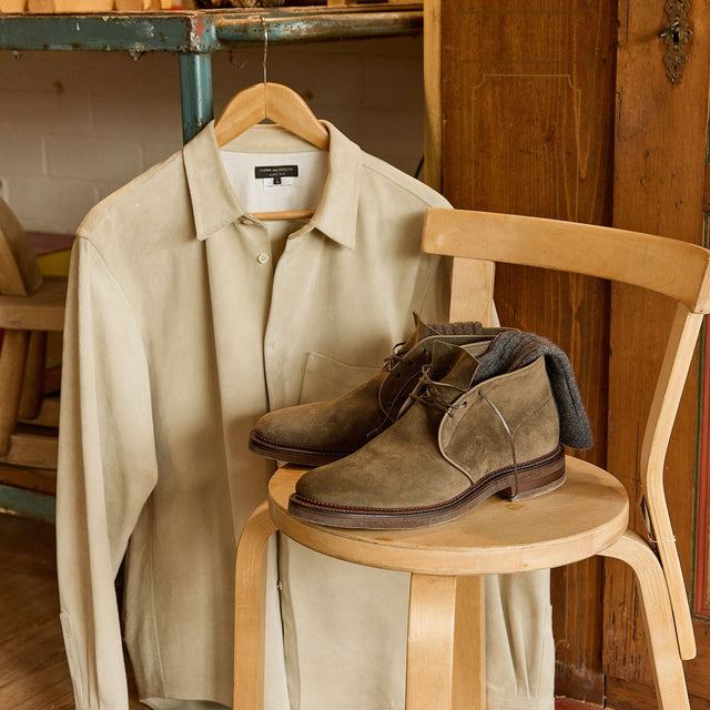 Uplands - Juniper Janus Calf Suede - VIBERG