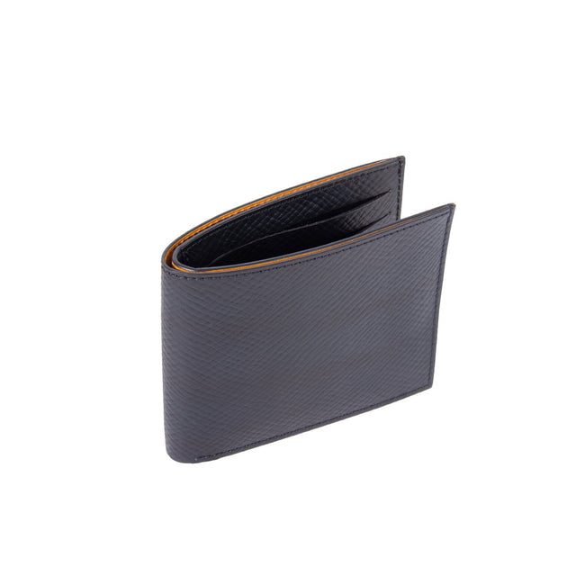 Viberg Billfold - Black Hatchgrain Shell Cordovan - VIBERG