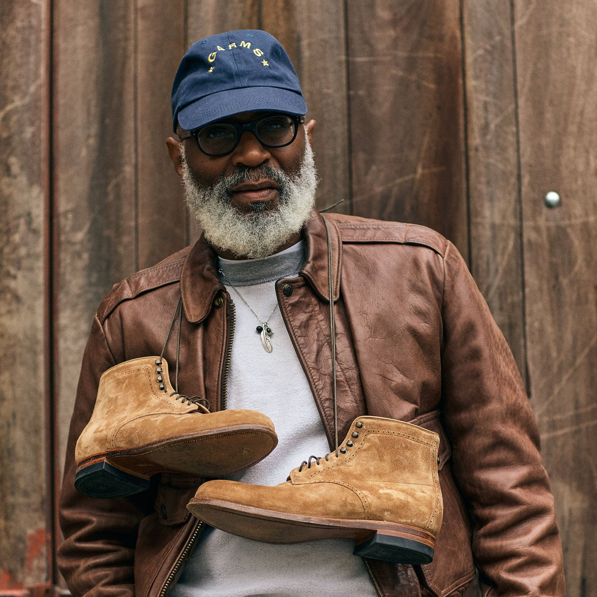 Viberg x Garmsville Brogue Navvy Boot